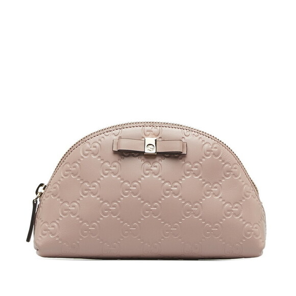Authentic Gucci Guccissima Leather Cosmetic Pouch